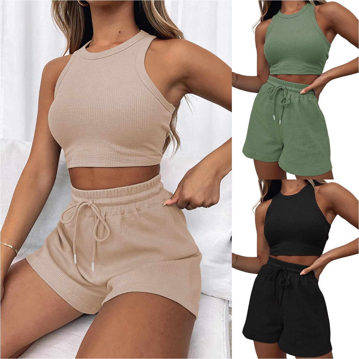 Running Gear Vest - Hot Sells Women's Shorts 2-piece Set