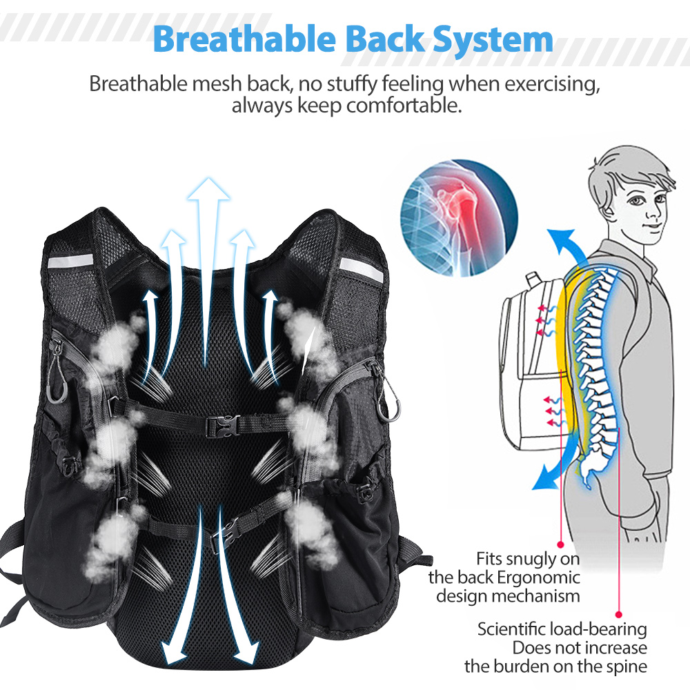 Running Backpack Vest With Wat - Running Gear Vest review and price