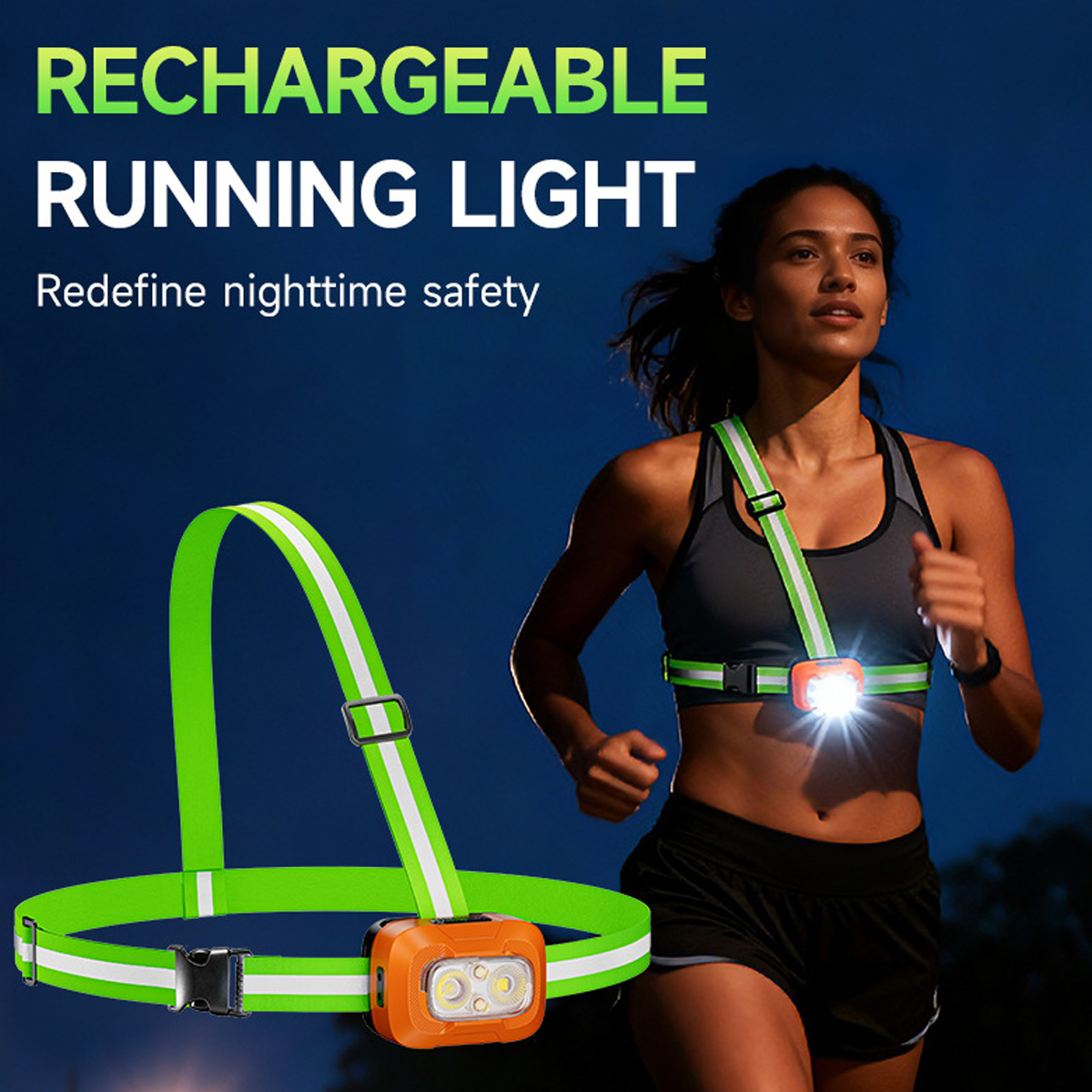 Running Light USB Rechargeable - Running Gear Reflective review and price