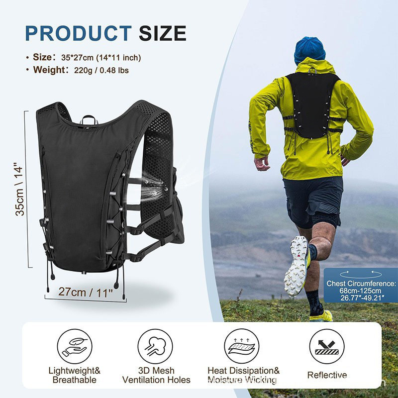 Hydration vest, cross-country  - Running Gear Competition review and price