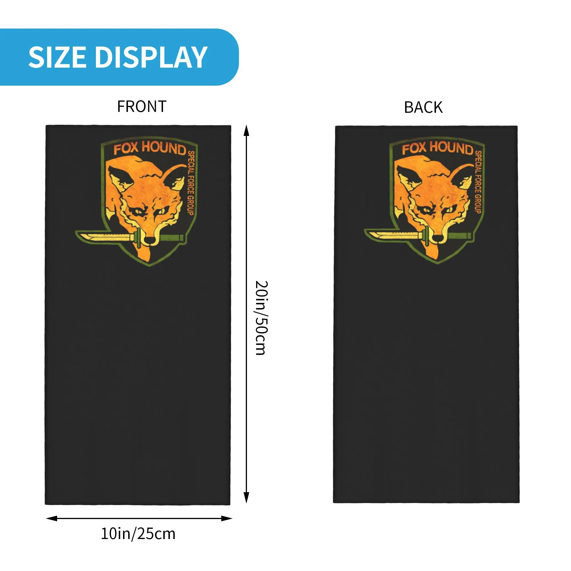 METAL GEAR SOLID Fox Hound Rus - Running Gear Logos review and price