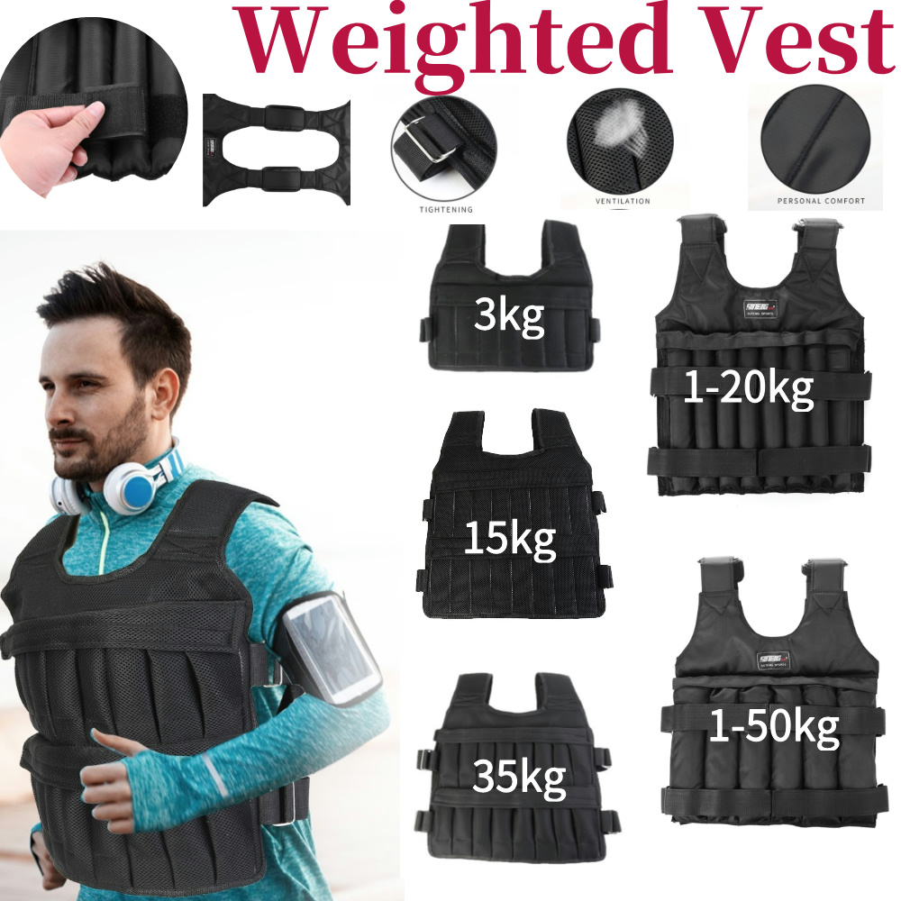 3/15/35kg Workout Weight Jacke - Running Gear Vest review and price