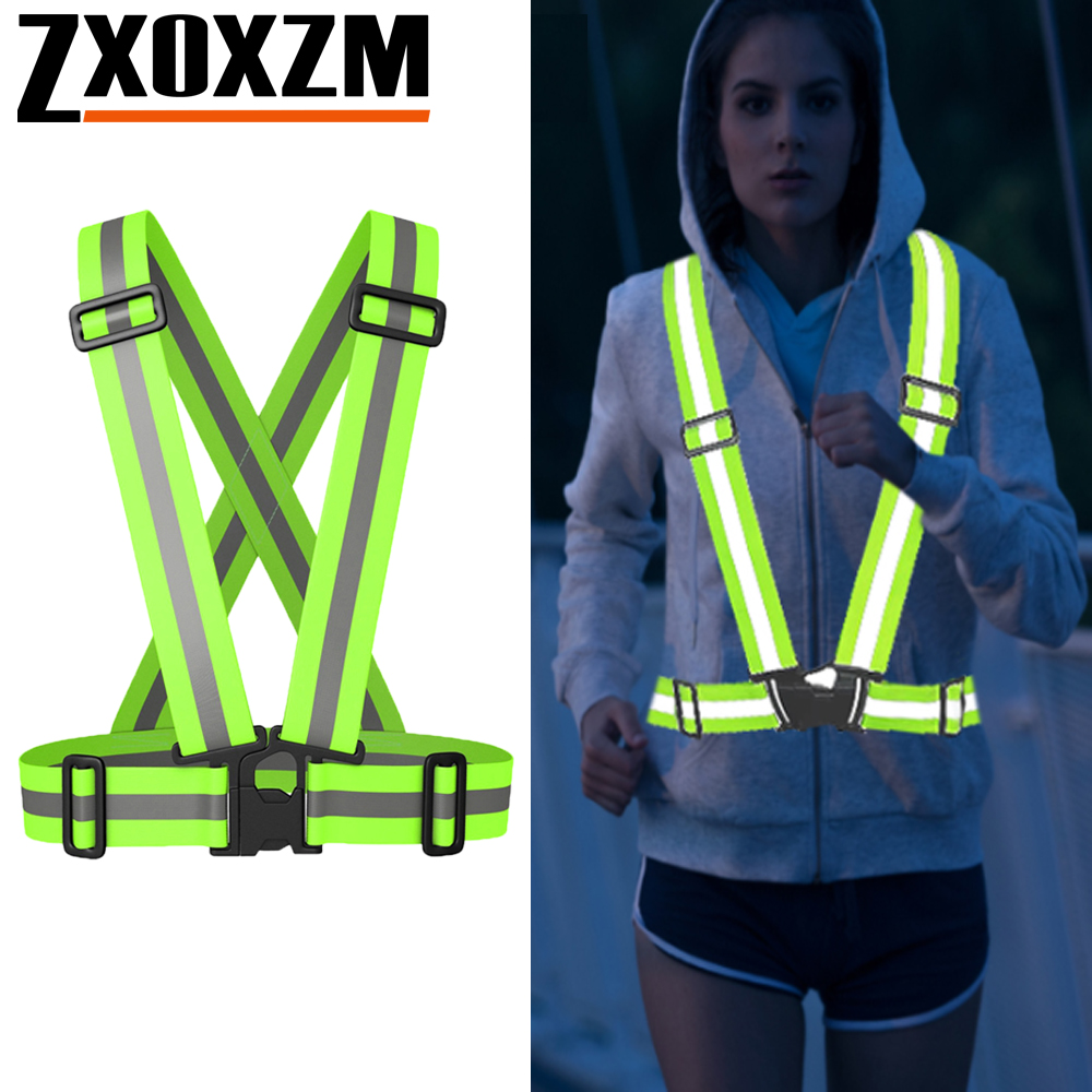 1Pcs Night Running Vest High V - Running Gear Reflective review and price