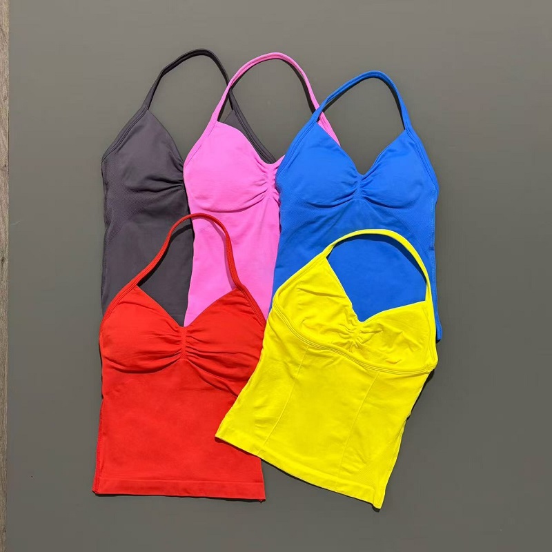 Gym Sports Tops Women Seamless - Running Gear Vest review and price