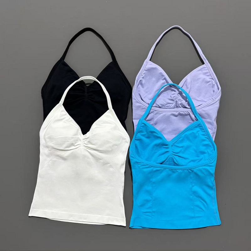 Gym Sports Tops Women Seamless - Running Gear Vest review and price