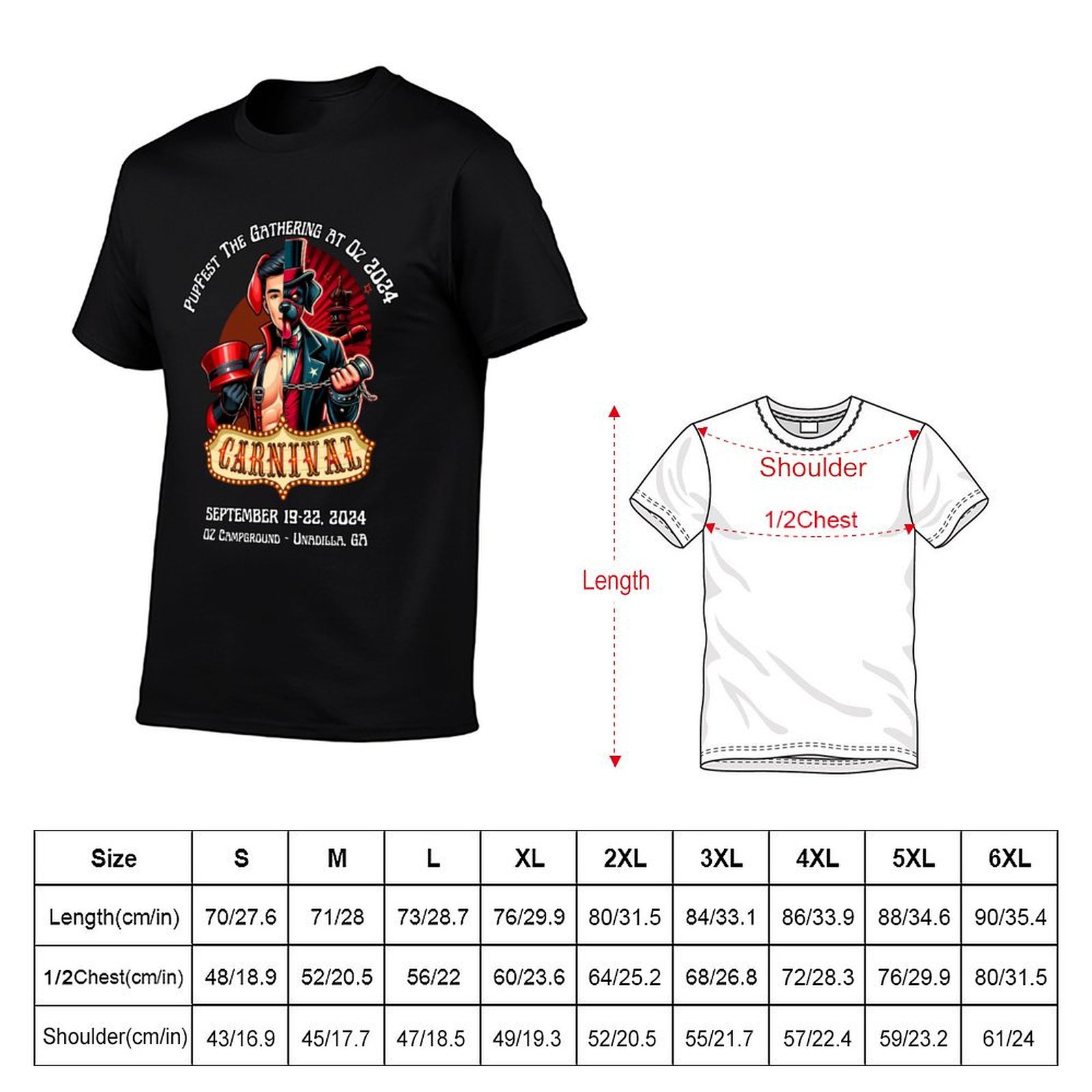 PupFest 2024 Logo Gear T-Shirt - Running Gear Logos review and price