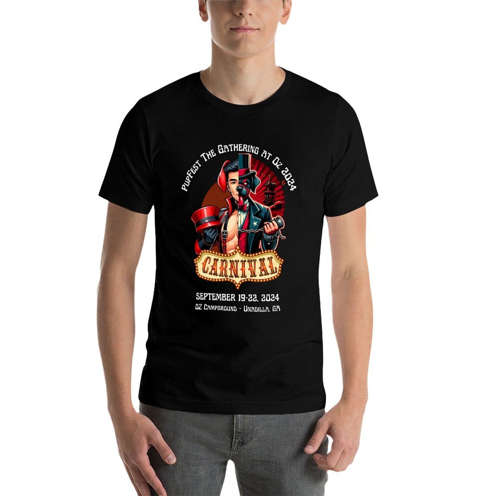 PupFest 2024 Logo Gear T-Shirt - Running Gear Logos review and price