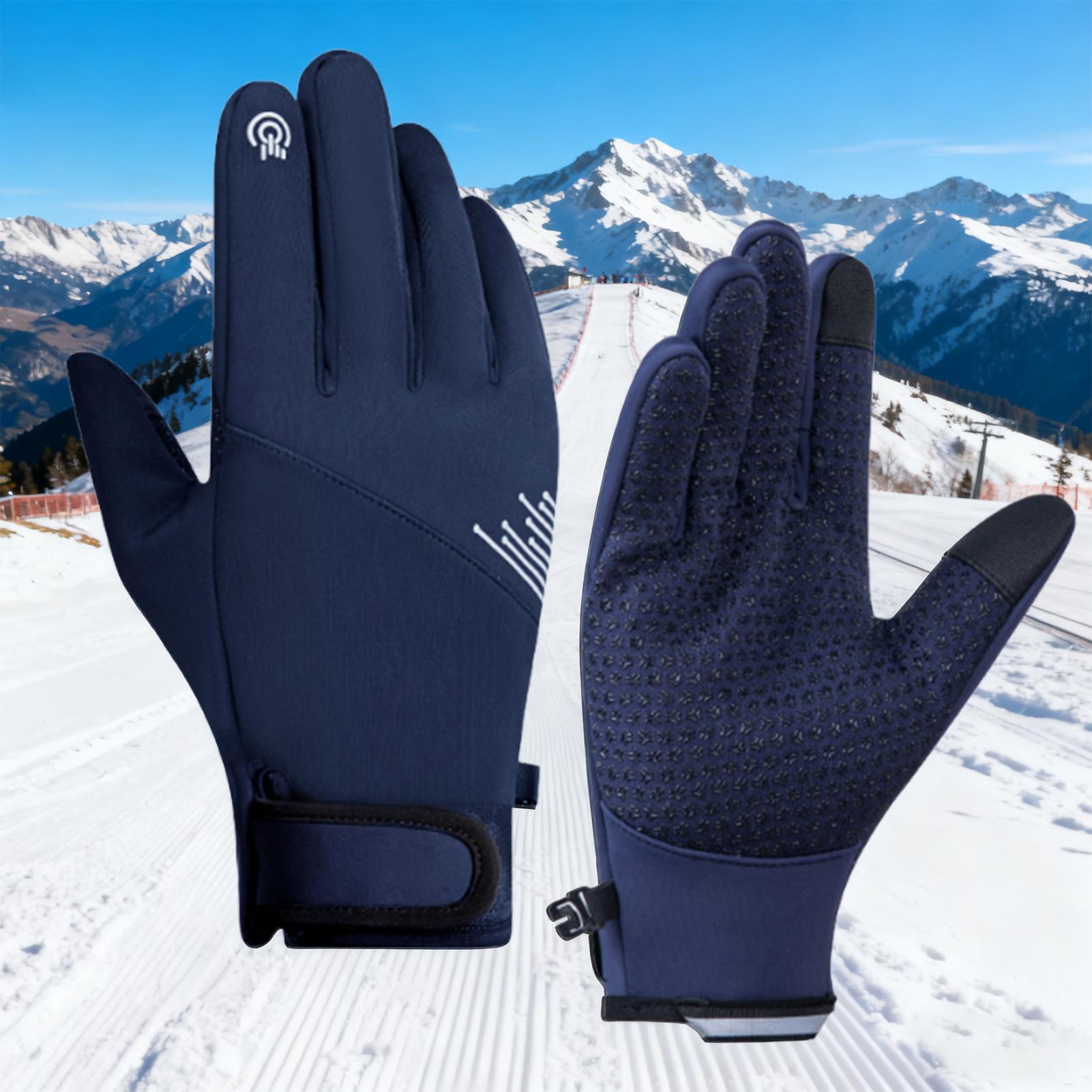 Winter Gloves Men Windproof To - Running Gear In Cold Weather review and price