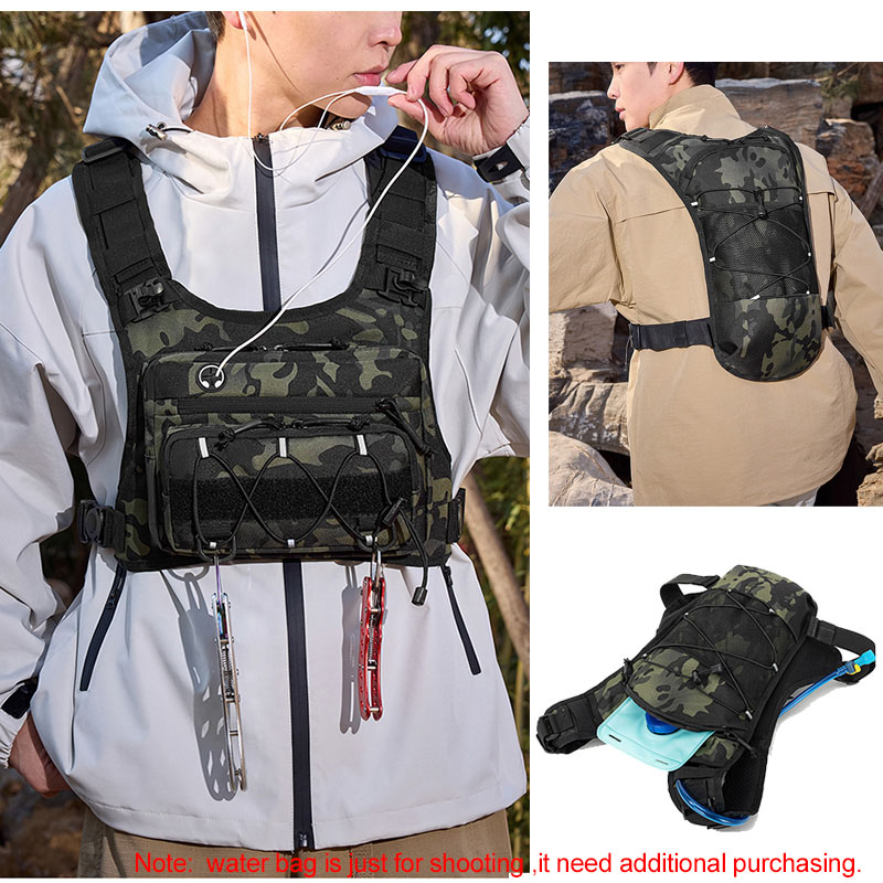 Tactical Bag Front Chest Rig V - Running Gear Reflective review and price