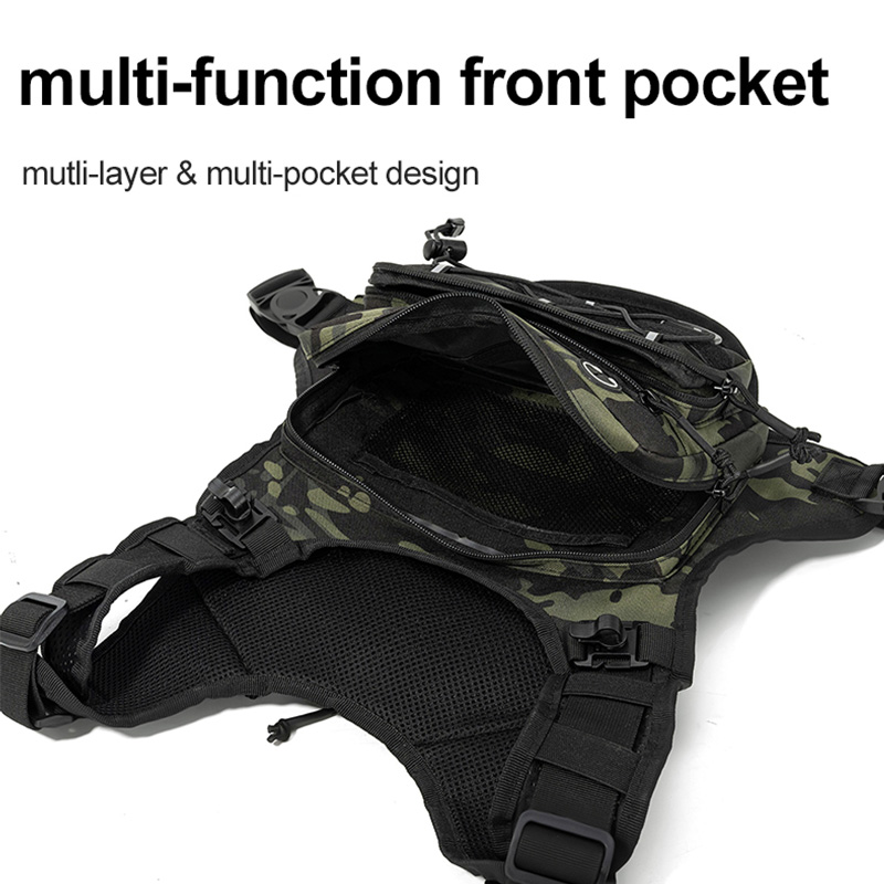 Tactical Bag Front Chest Rig V - Running Gear Reflective review and price