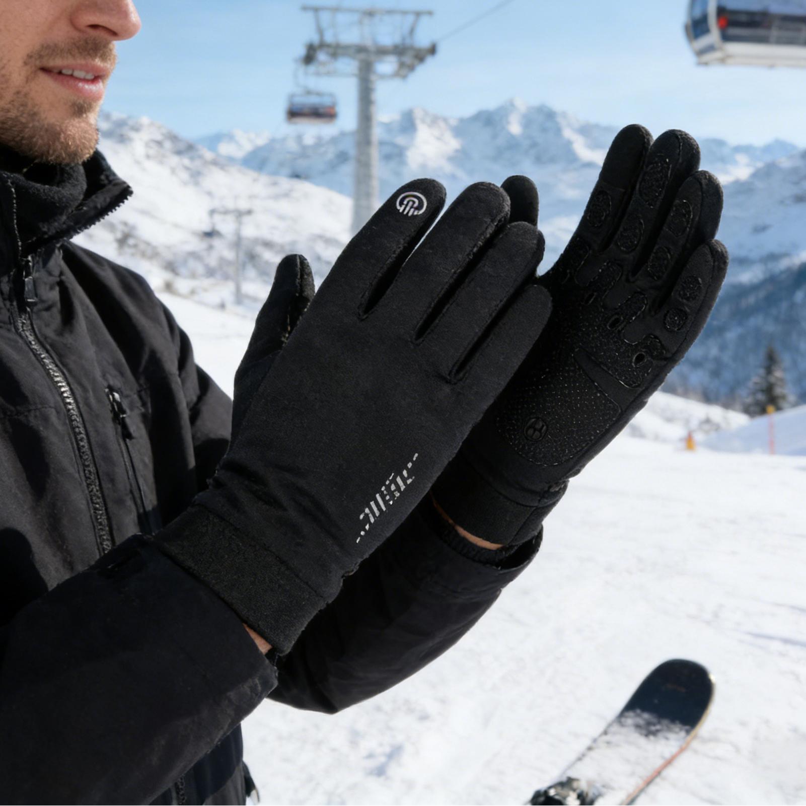 Winter Biking Gloves Full Fing - Running Gear In Cold Weather review and price