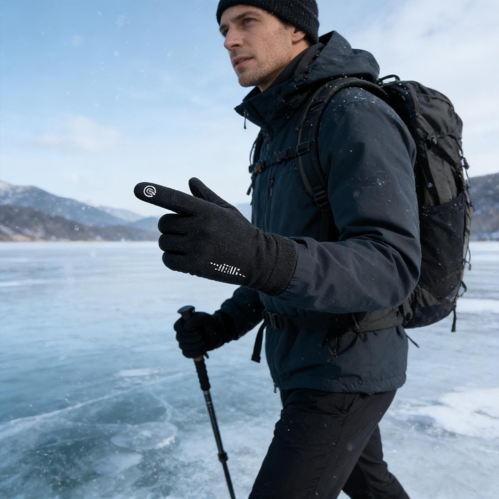 Warm Cycling Gloves Full Finge - Running Gear In Cold Weather review and price
